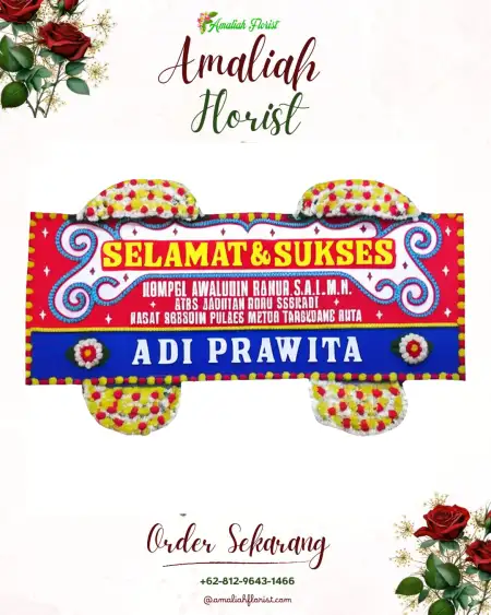 Papan Bunga Ucapan Selamat Cisurupan